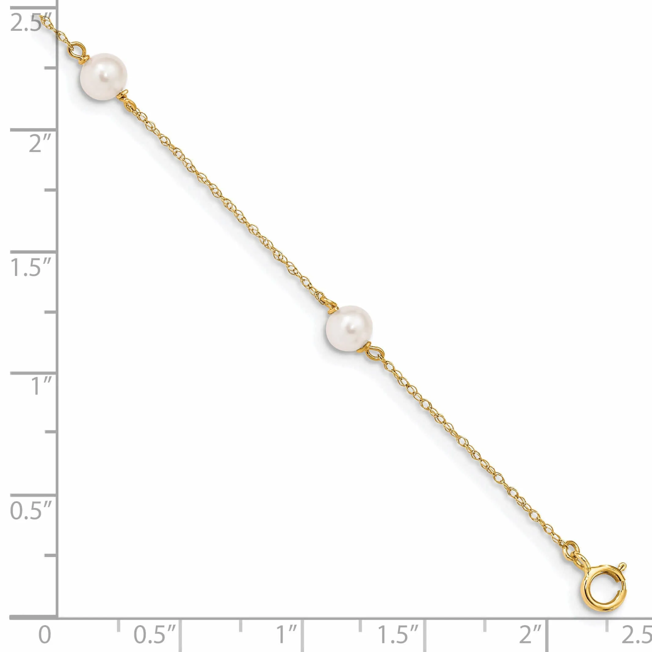 14k Madi K Freshwater Cultured Pearl Bracelet