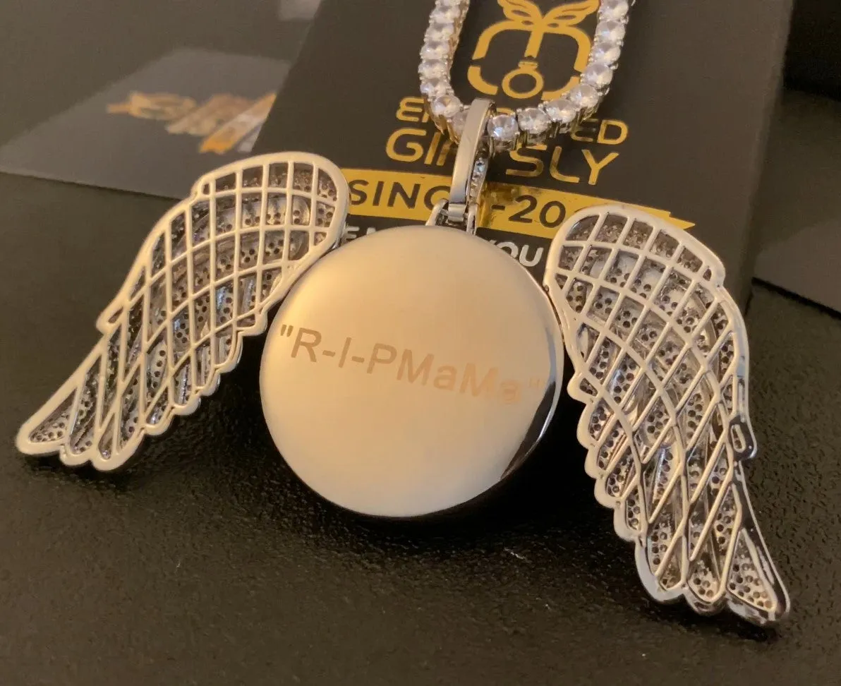 18k Gold Plated Angel Wing Necklace- Unique Gifts For Mom