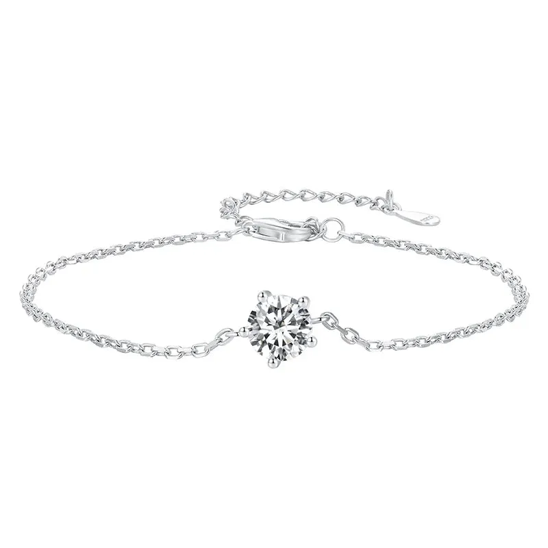 1CT Moissanite Trendy Bracelet