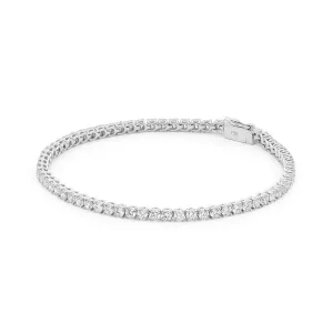 4.00ct   Claw Set Diamond Tennis Bracelet