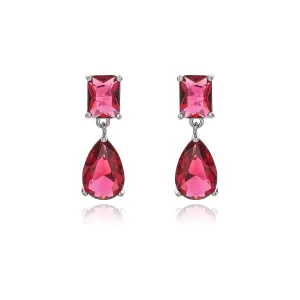 5A Cubic Zirconia Water Drop Earring CE10042