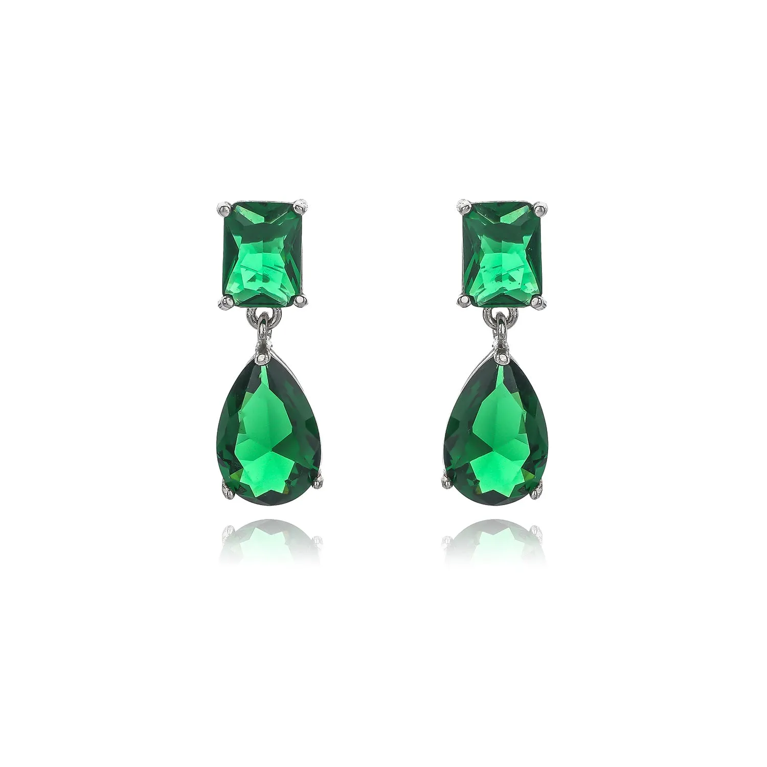 5A Cubic Zirconia Water Drop Earring CE10042