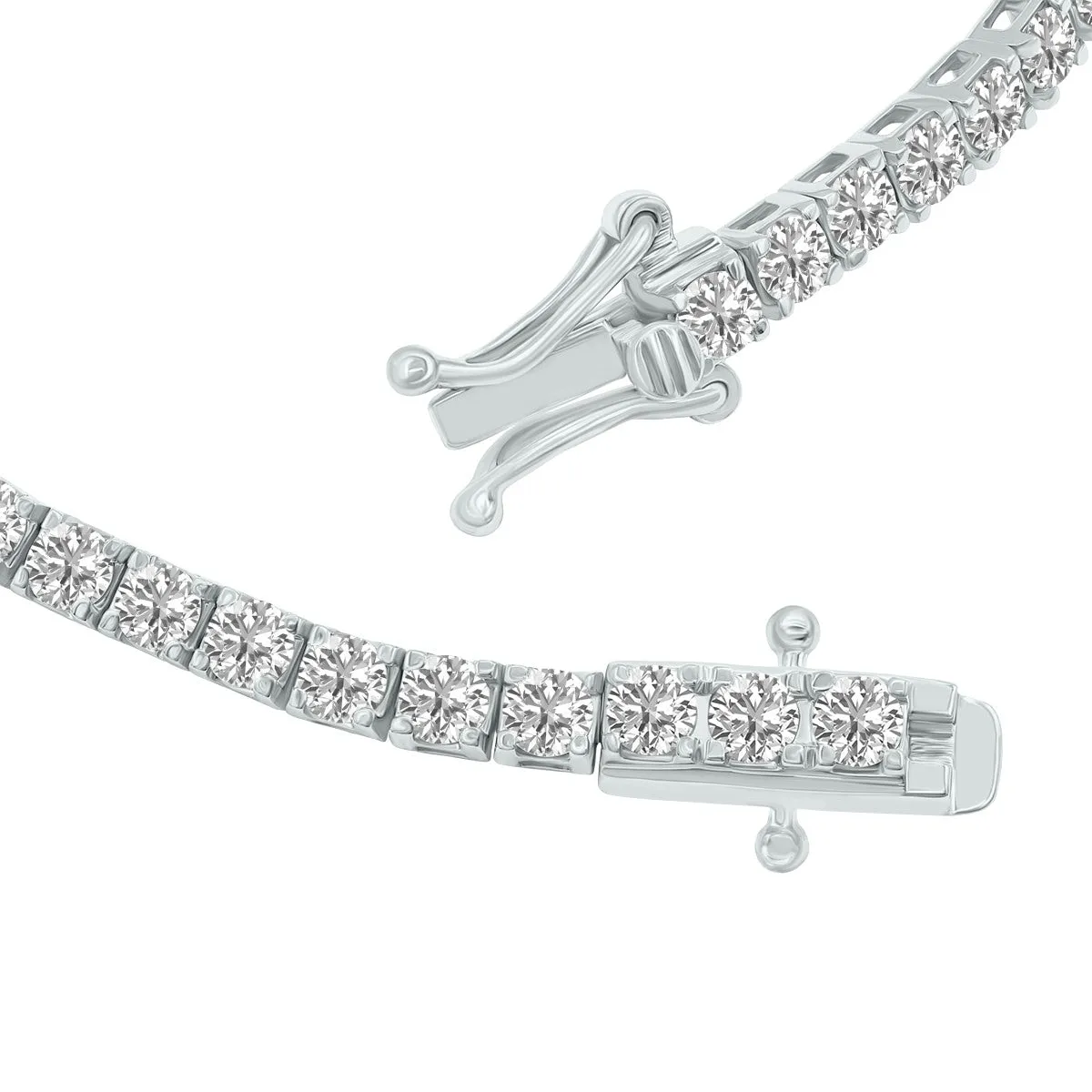 5ct tw LAB GROWN Diamond Bracelet in 14kt White gold