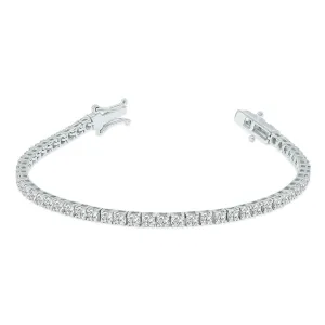 5ct tw LAB GROWN Diamond Bracelet in 14kt White gold