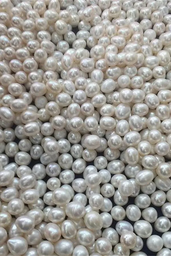 AAAA 14-15mm White Water Drop Freshwater Loose Pearl P32