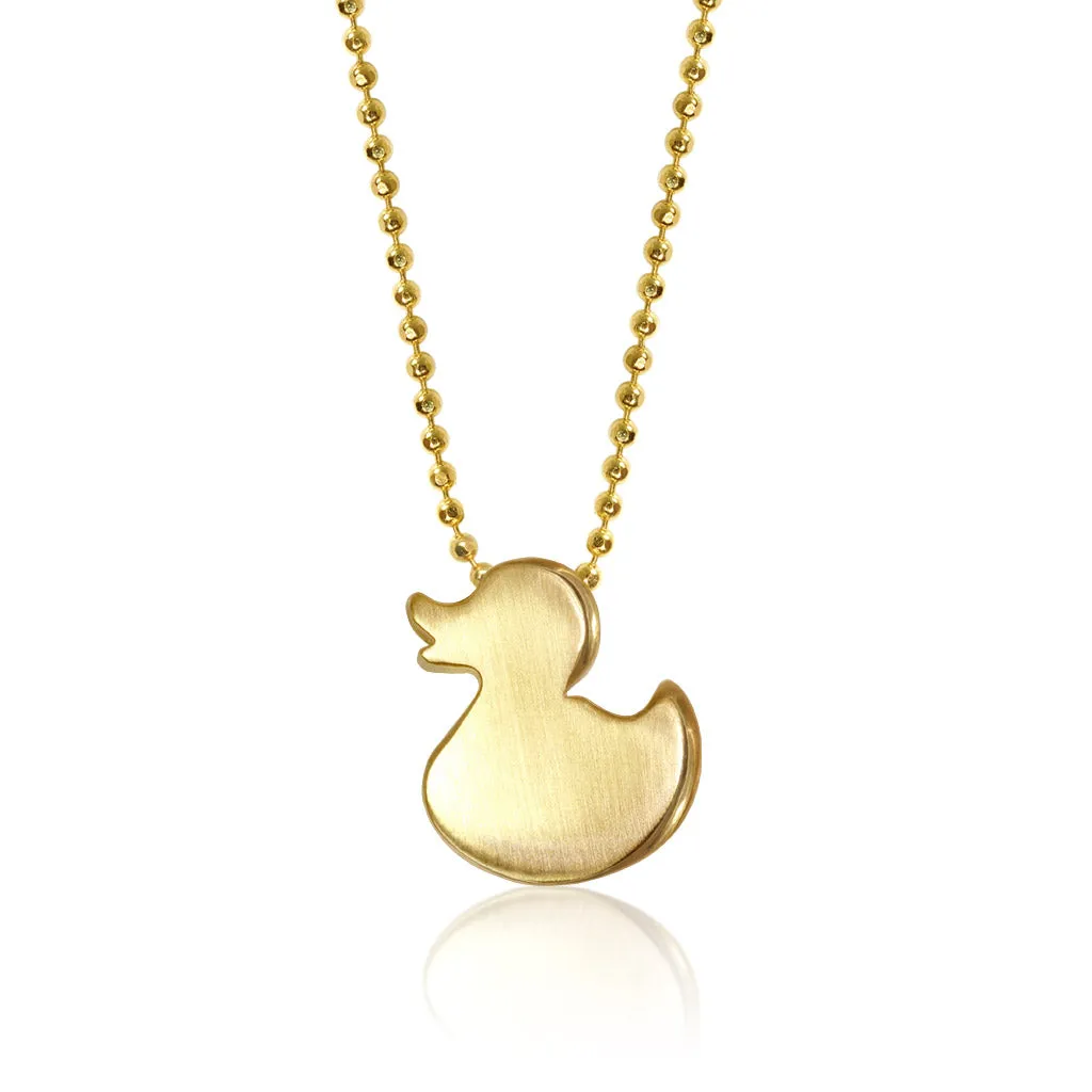 Alex Woo Baby Boy Ducky Charm Necklace