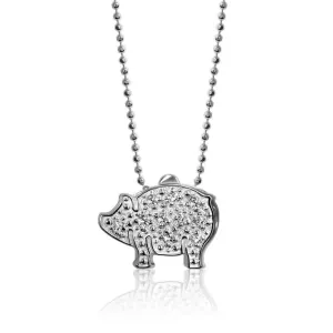 Alex Woo Baby Boy Piggy Bank Charm Necklace