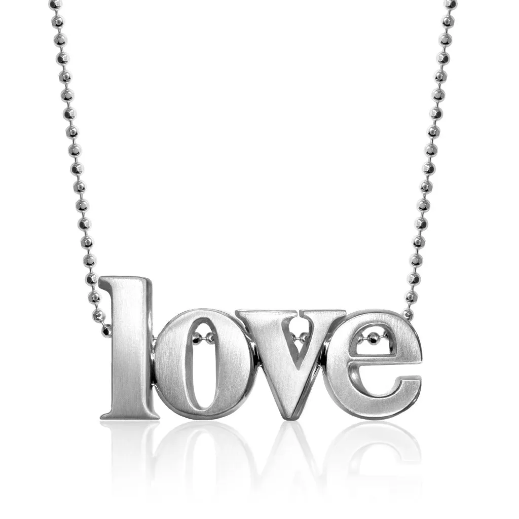 Alex Woo Custom Quadruple Letters Charm Necklace