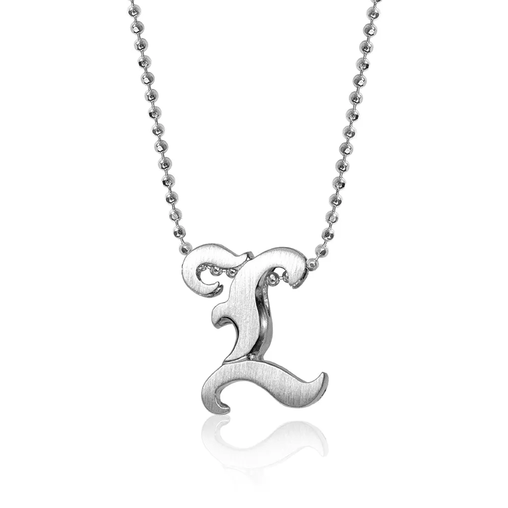 Alex Woo Origin Letters (A-Z) Charm Necklace