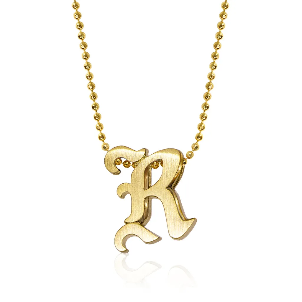 Alex Woo Origin Letters (A-Z) Charm Necklace