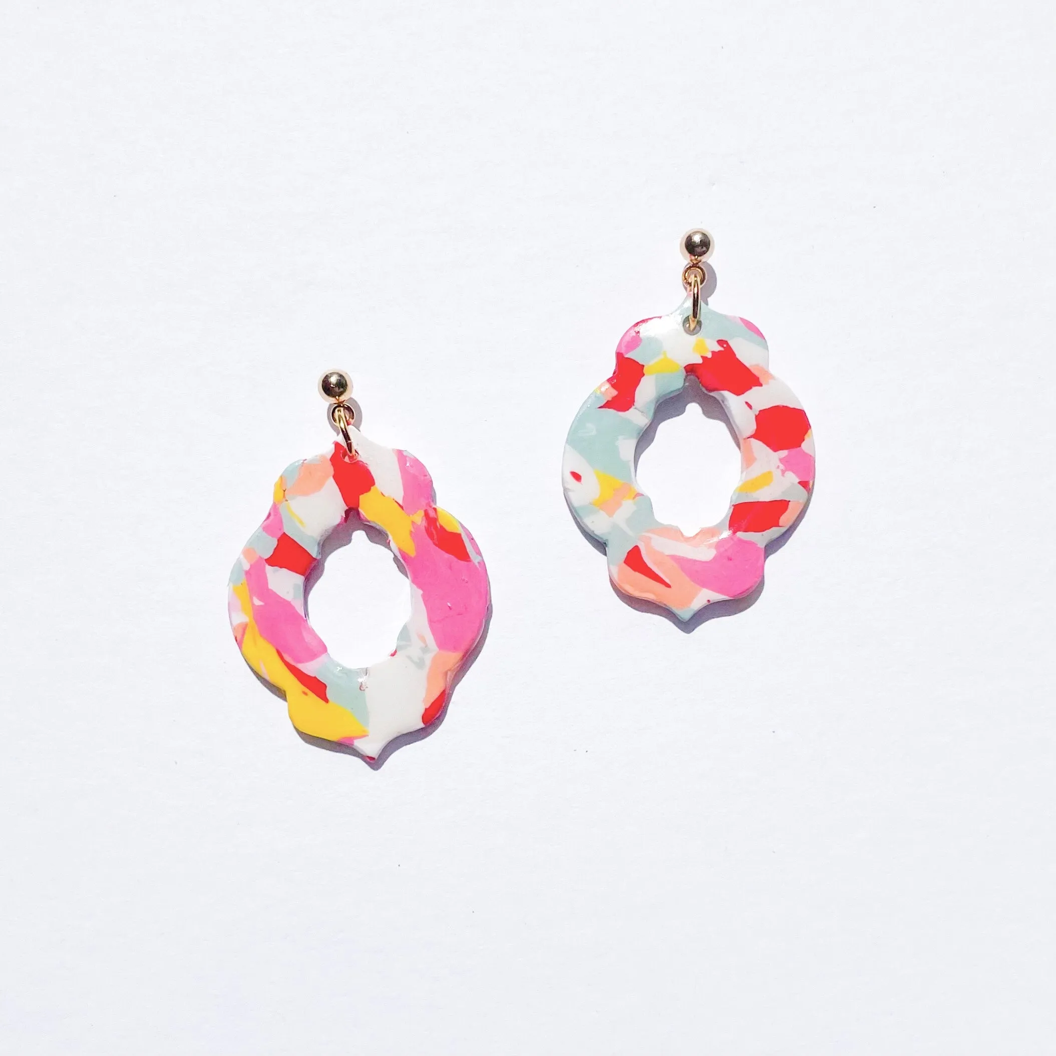 Aurora Earrings in Confetti