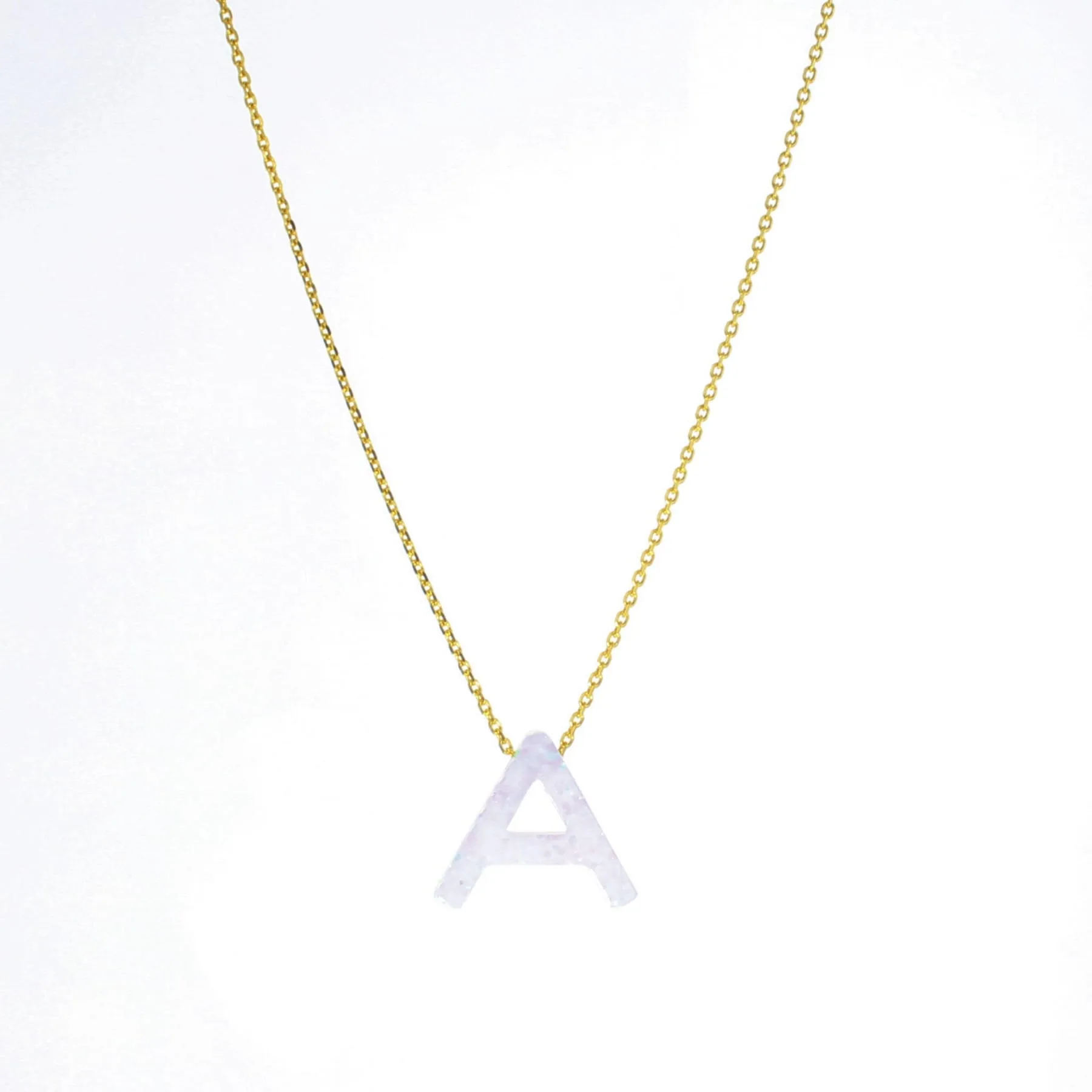 Aurora Letter Necklace