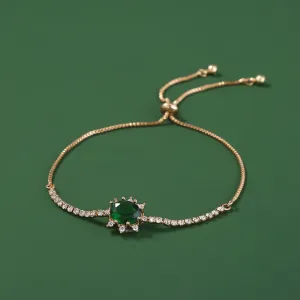 Beautiful Green Crystal Bracelet