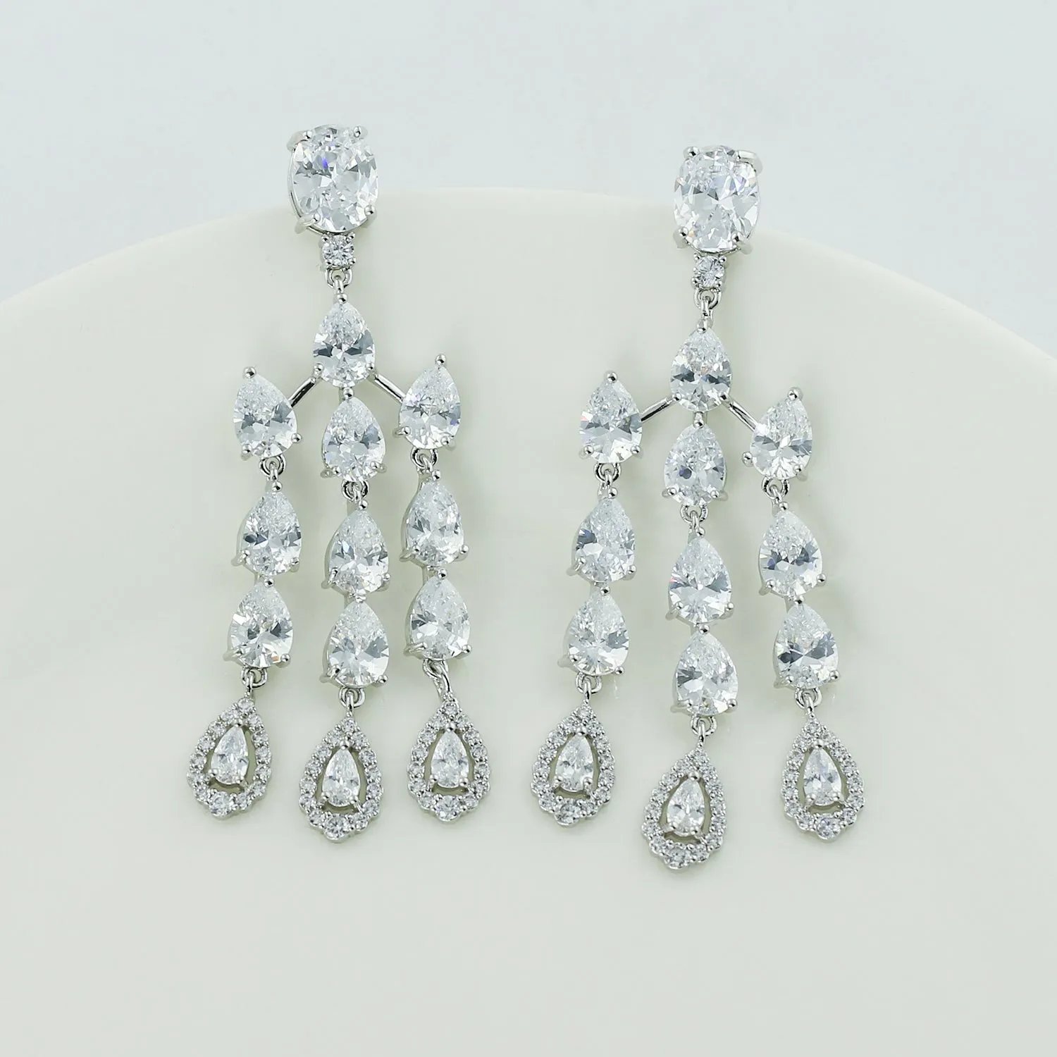 Cubic Zirconia  Earring Women Dangle Earrings CE10795