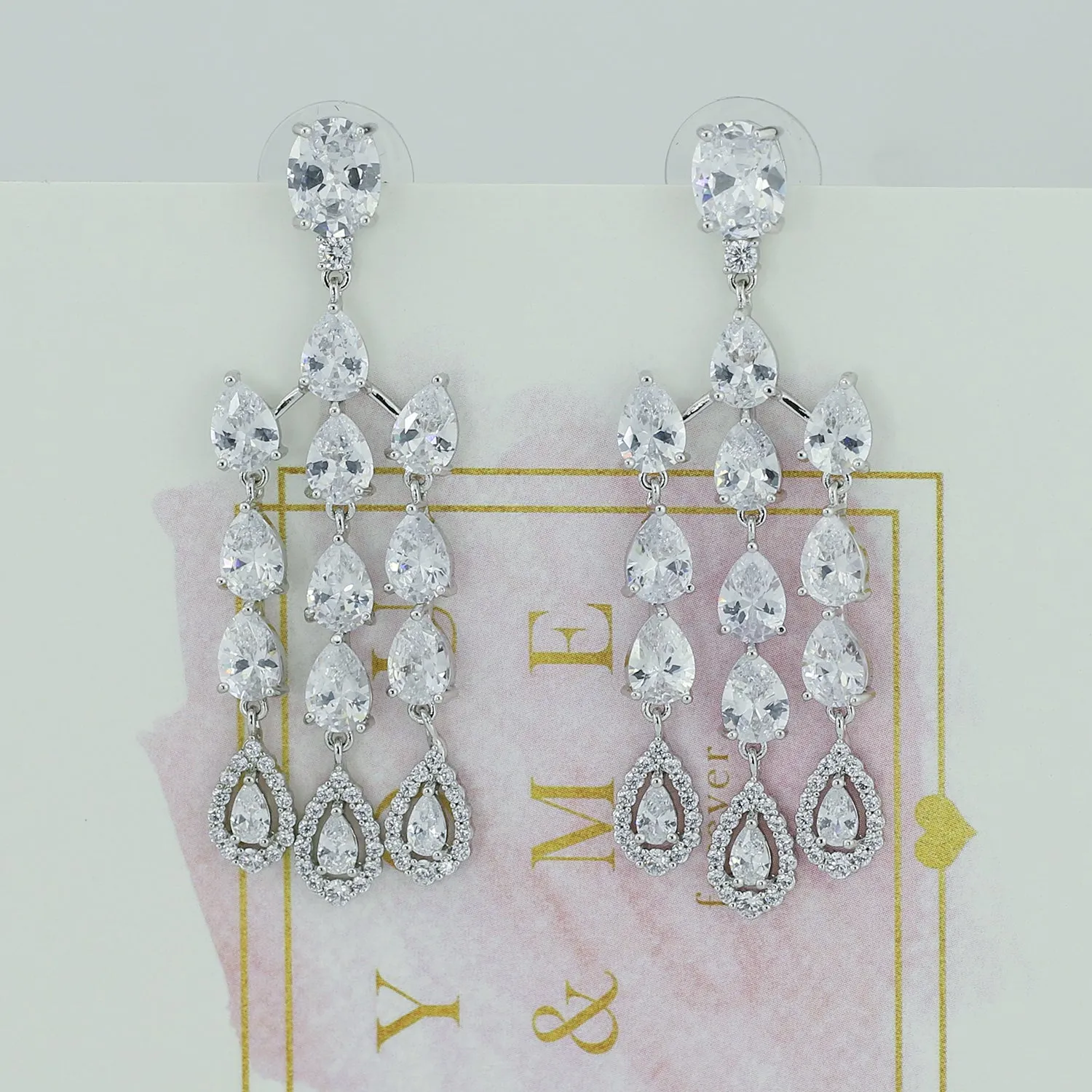 Cubic Zirconia  Earring Women Dangle Earrings CE10795