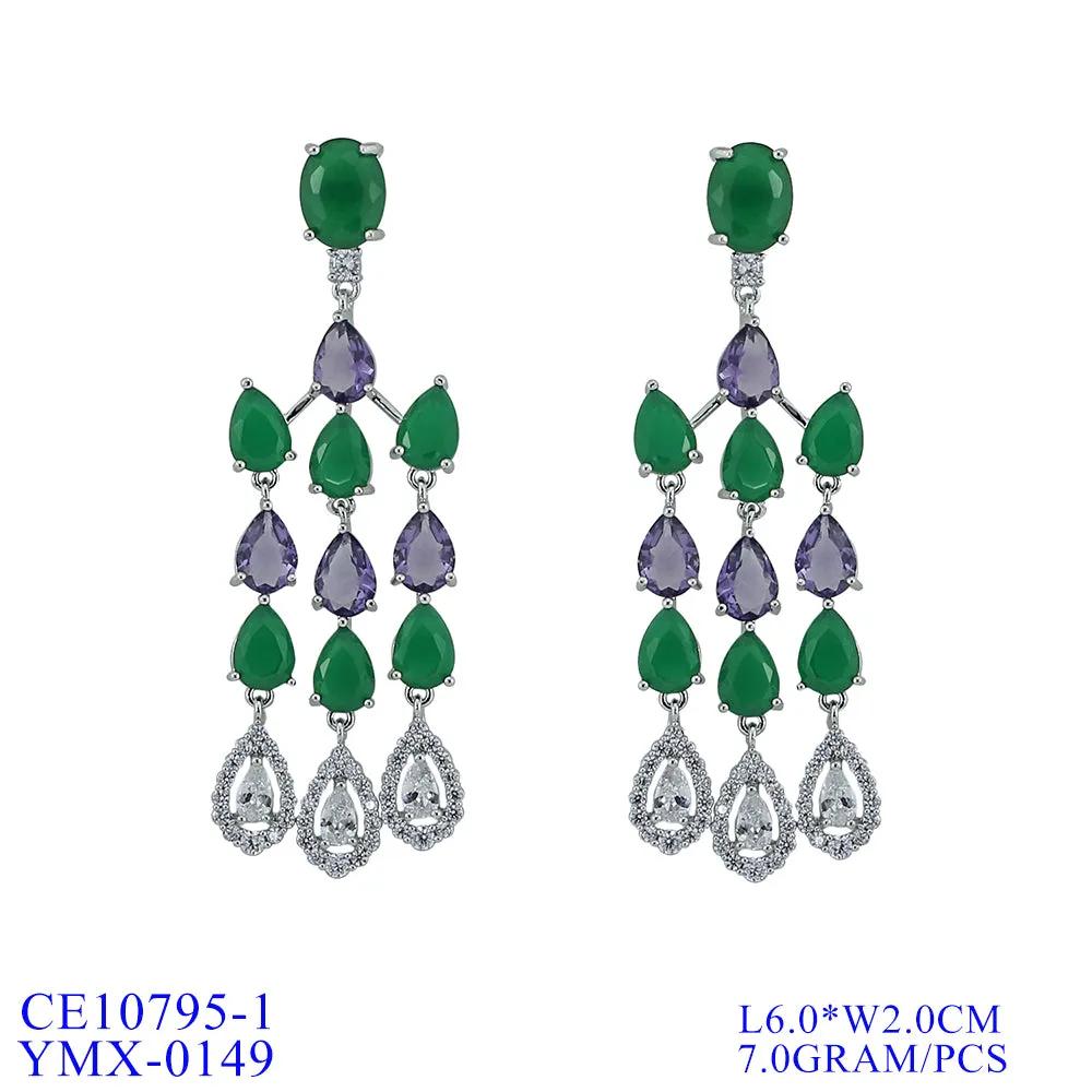 Cubic Zirconia  Earring Women Dangle Earrings CE10795