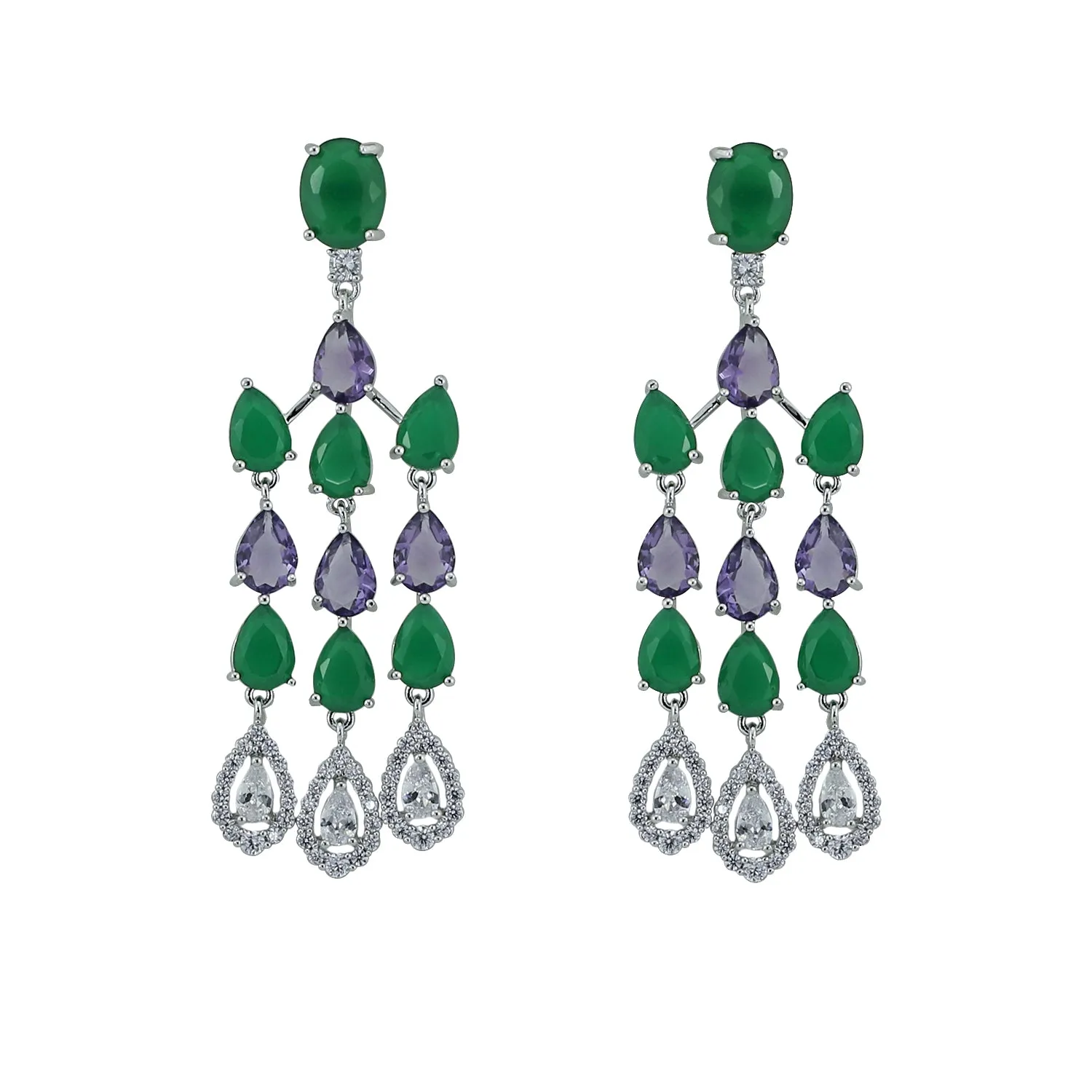 Cubic Zirconia  Earring Women Dangle Earrings CE10795