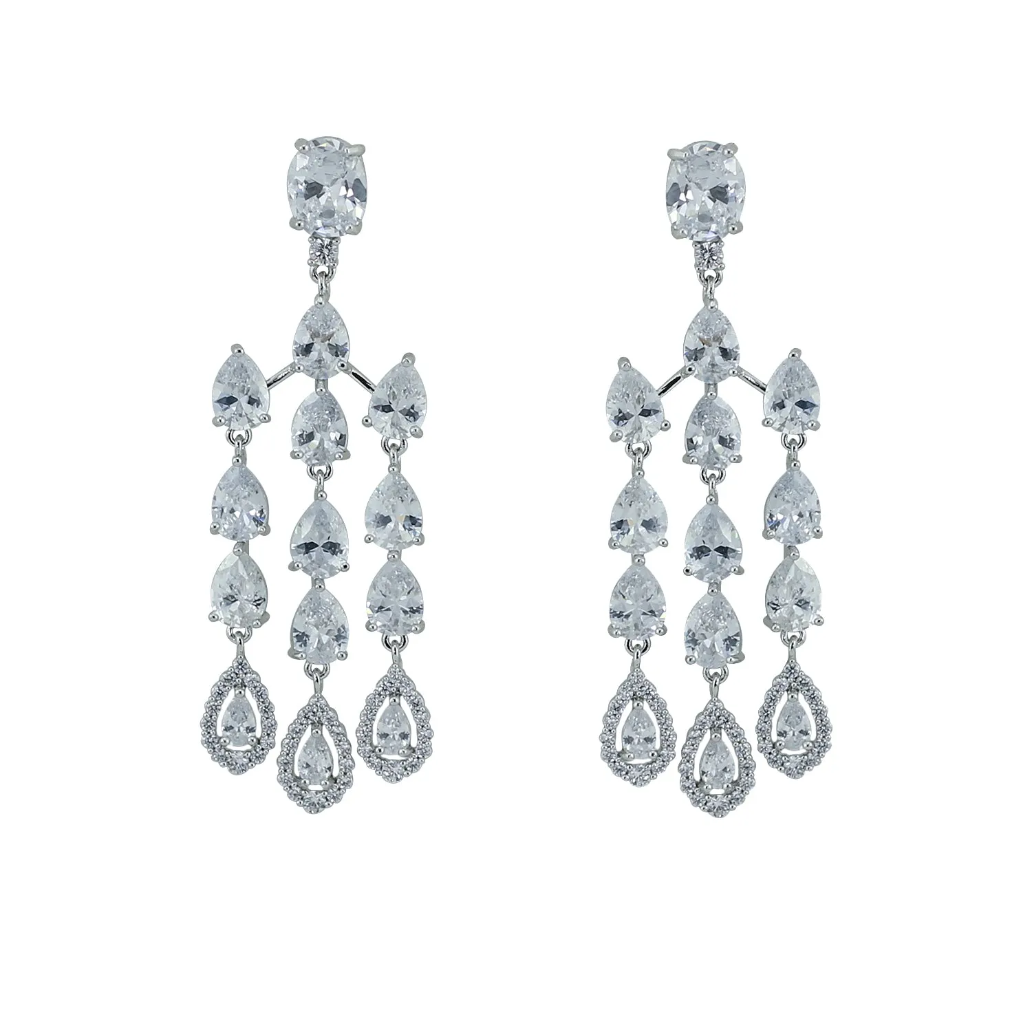 Cubic Zirconia  Earring Women Dangle Earrings CE10795