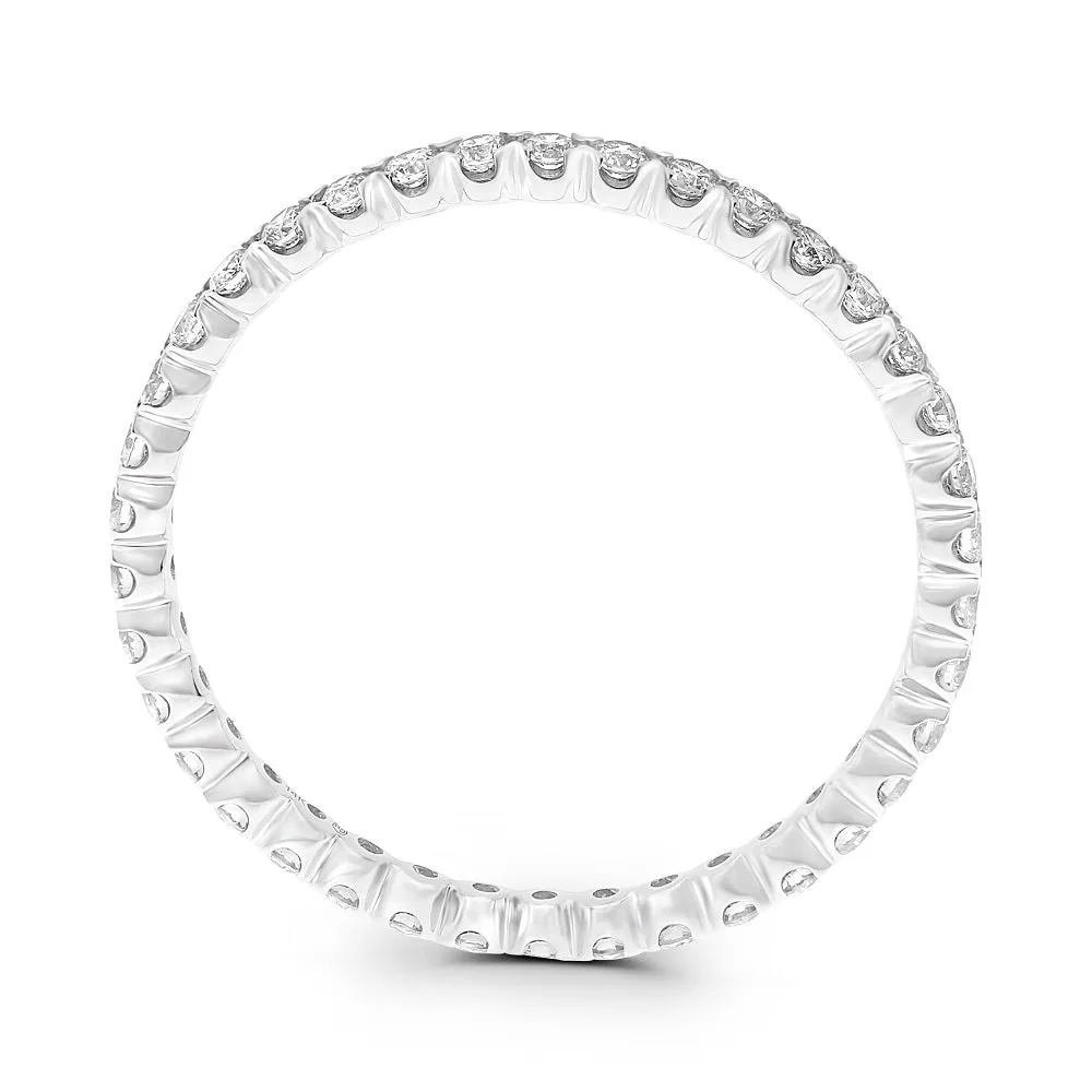 Diamond Ring Eternity Band (0.50 ct.) in 14K Gold