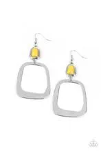 Earrings Material Girl Mod - Yellow E020