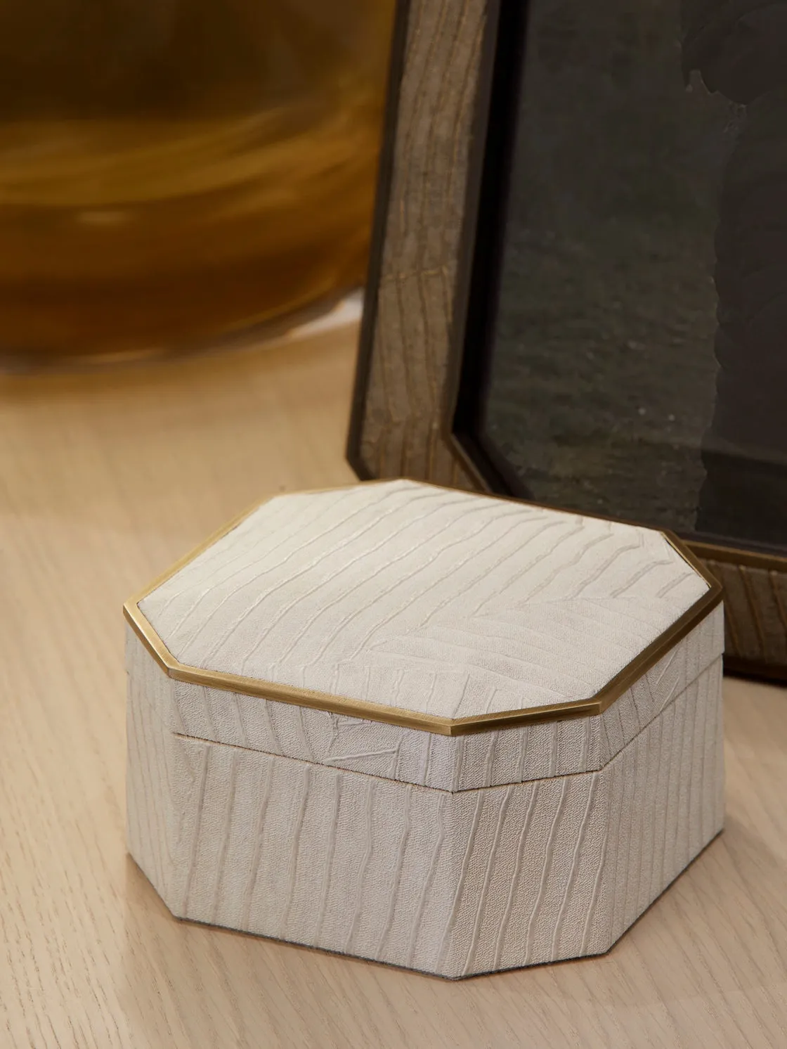 Elemental Accent Box - Ivory