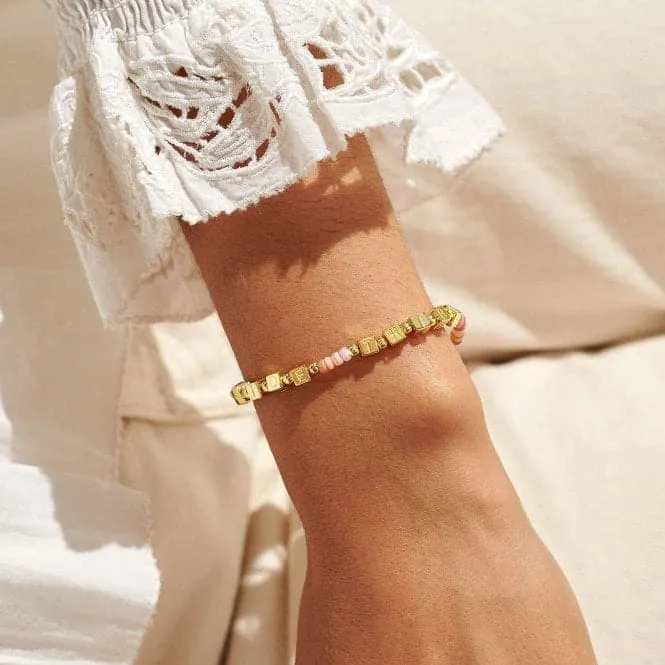 Happy Little Moments Bride Tribe Gold Plated 17.5cm Bracelet 7094