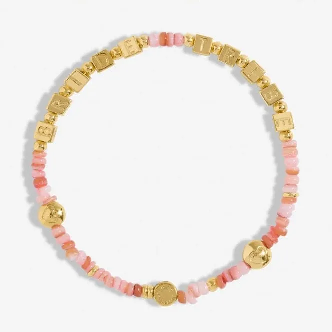 Happy Little Moments Bride Tribe Gold Plated 17.5cm Bracelet 7094