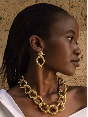 JIAMINI Makonge Chunky Necklace for beauty