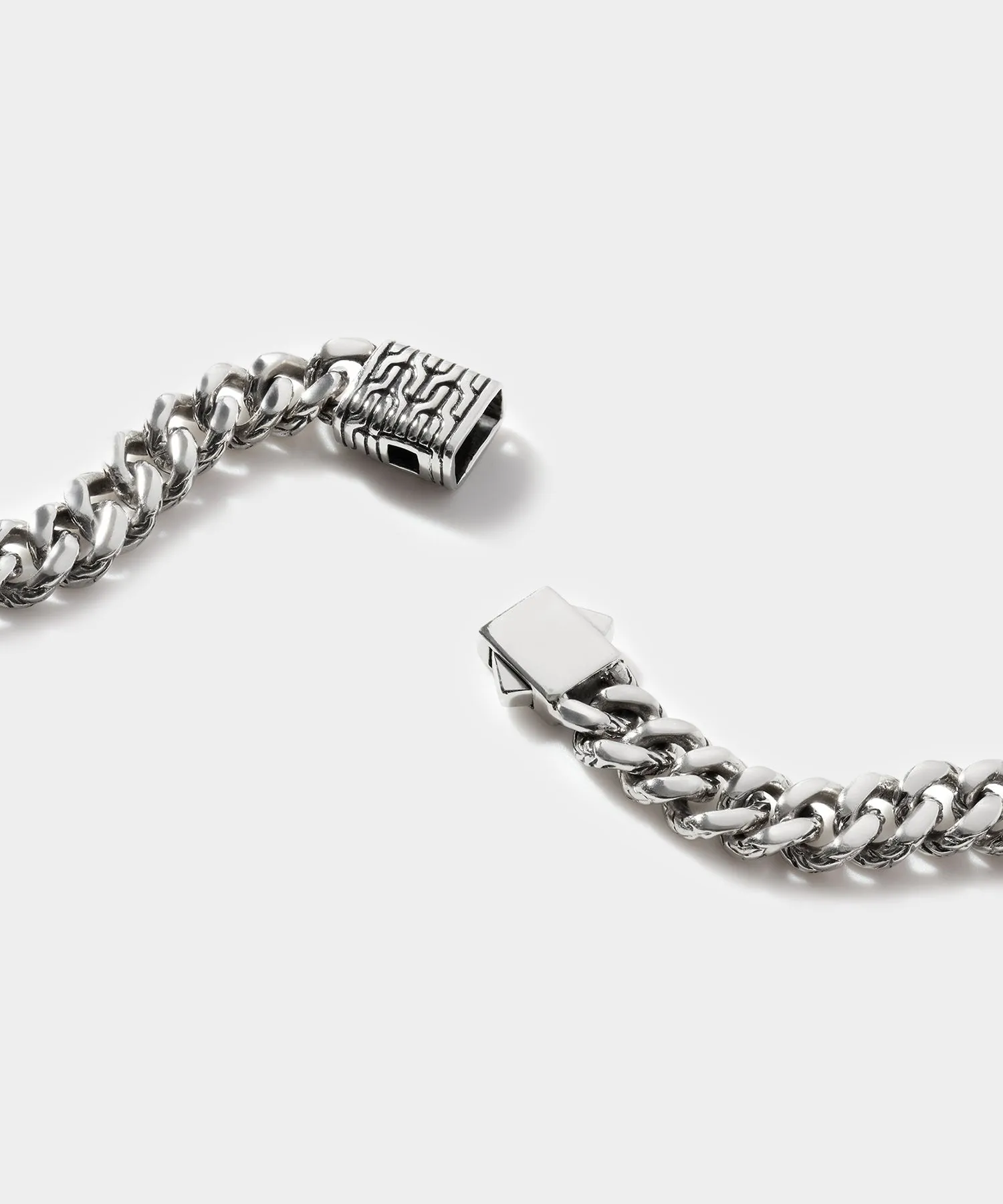 John Hardy Sterling Silver Curb Chain Necklace, 7MM