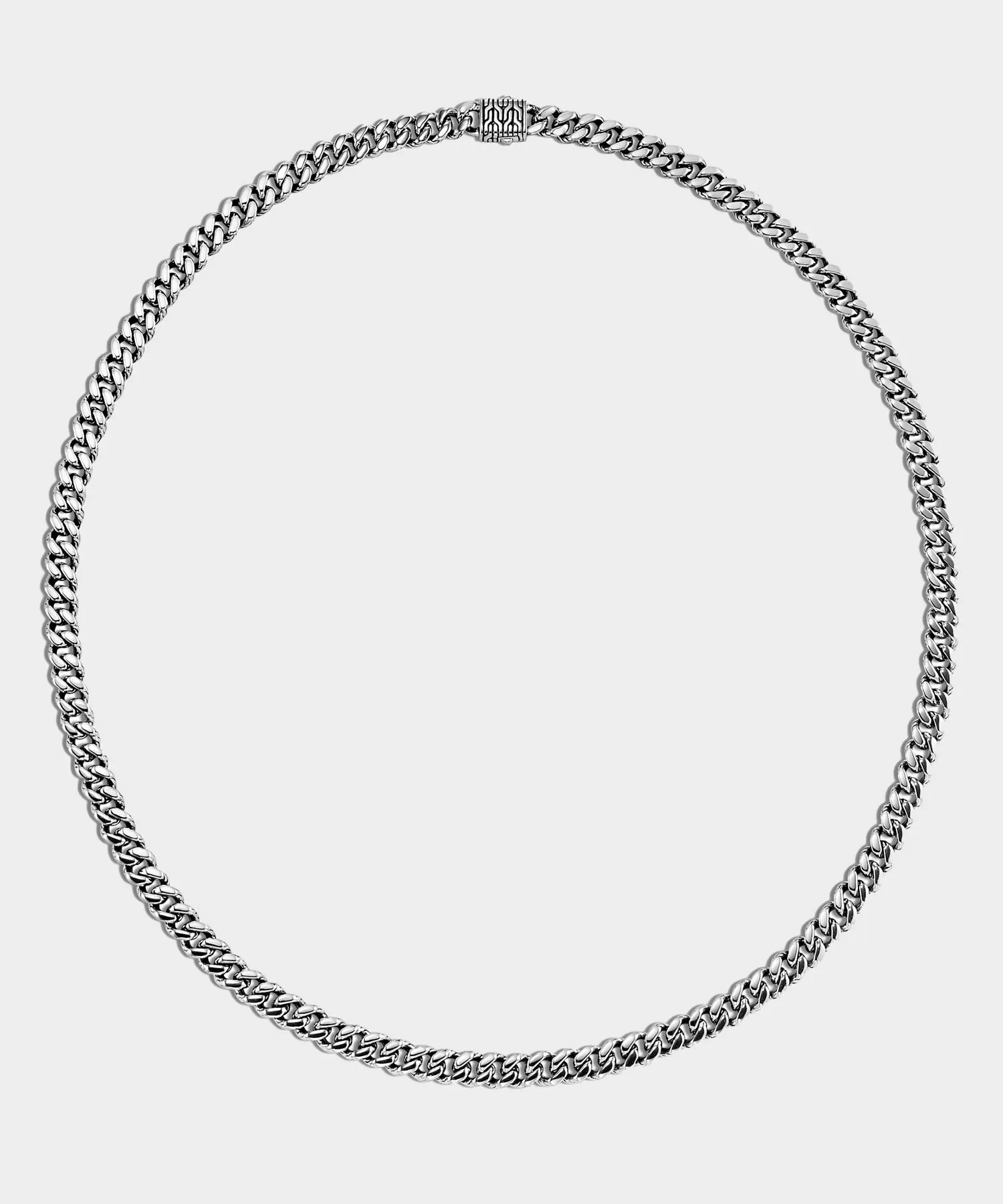 John Hardy Sterling Silver Curb Chain Necklace, 7MM