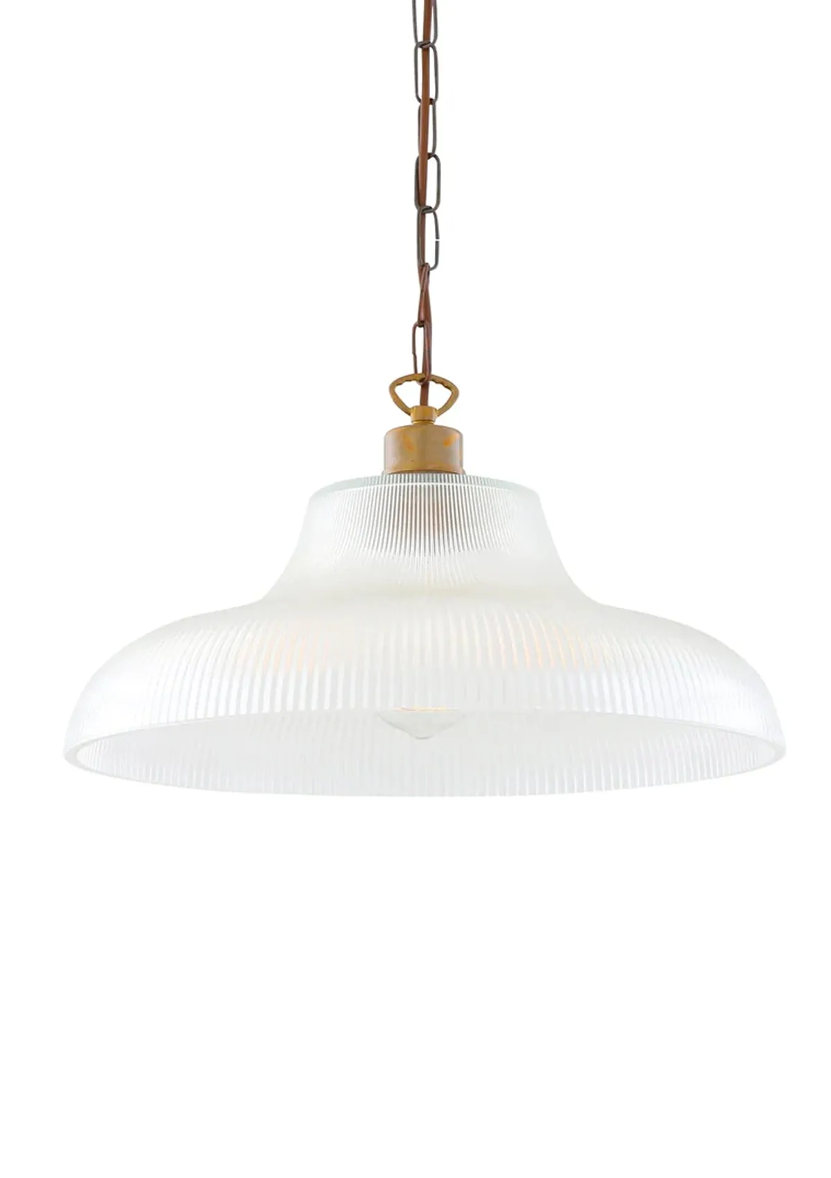 London Prismatic Railway Glass Pendant Light