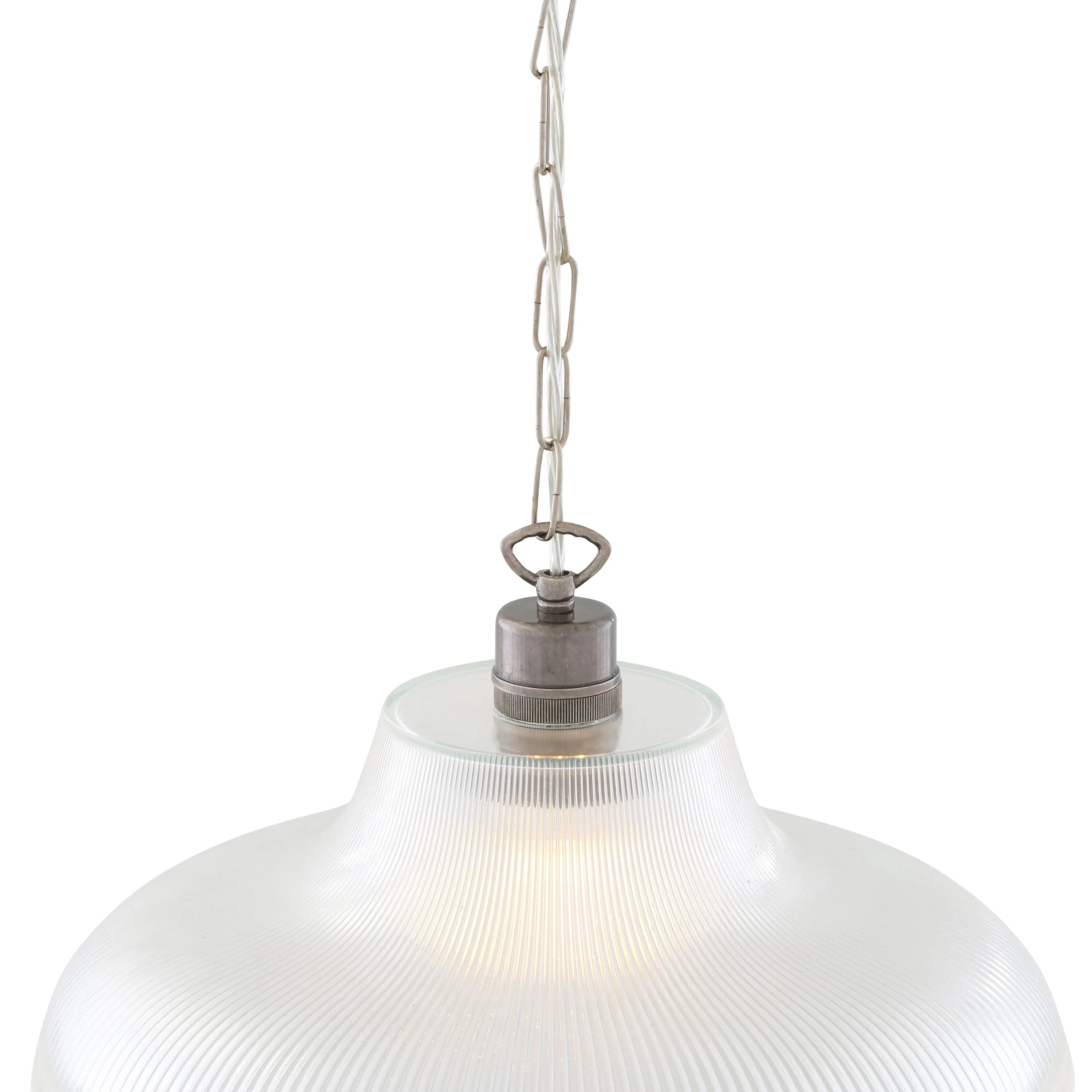 London Prismatic Railway Glass Pendant Light