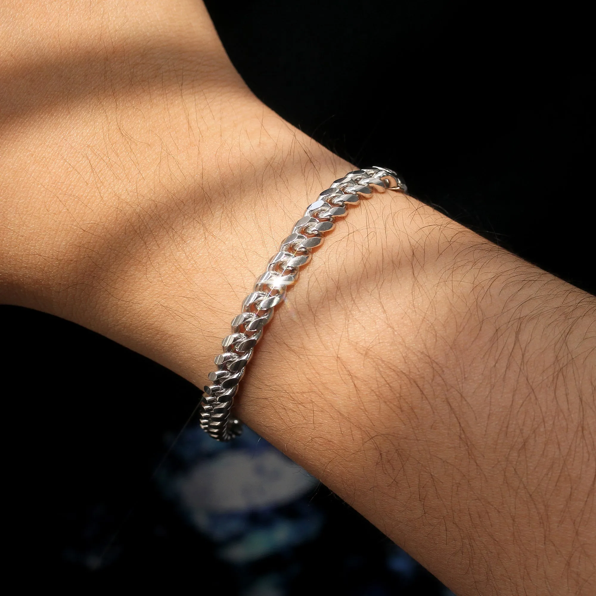 Luxe Cuban Curb Chain Bracelet