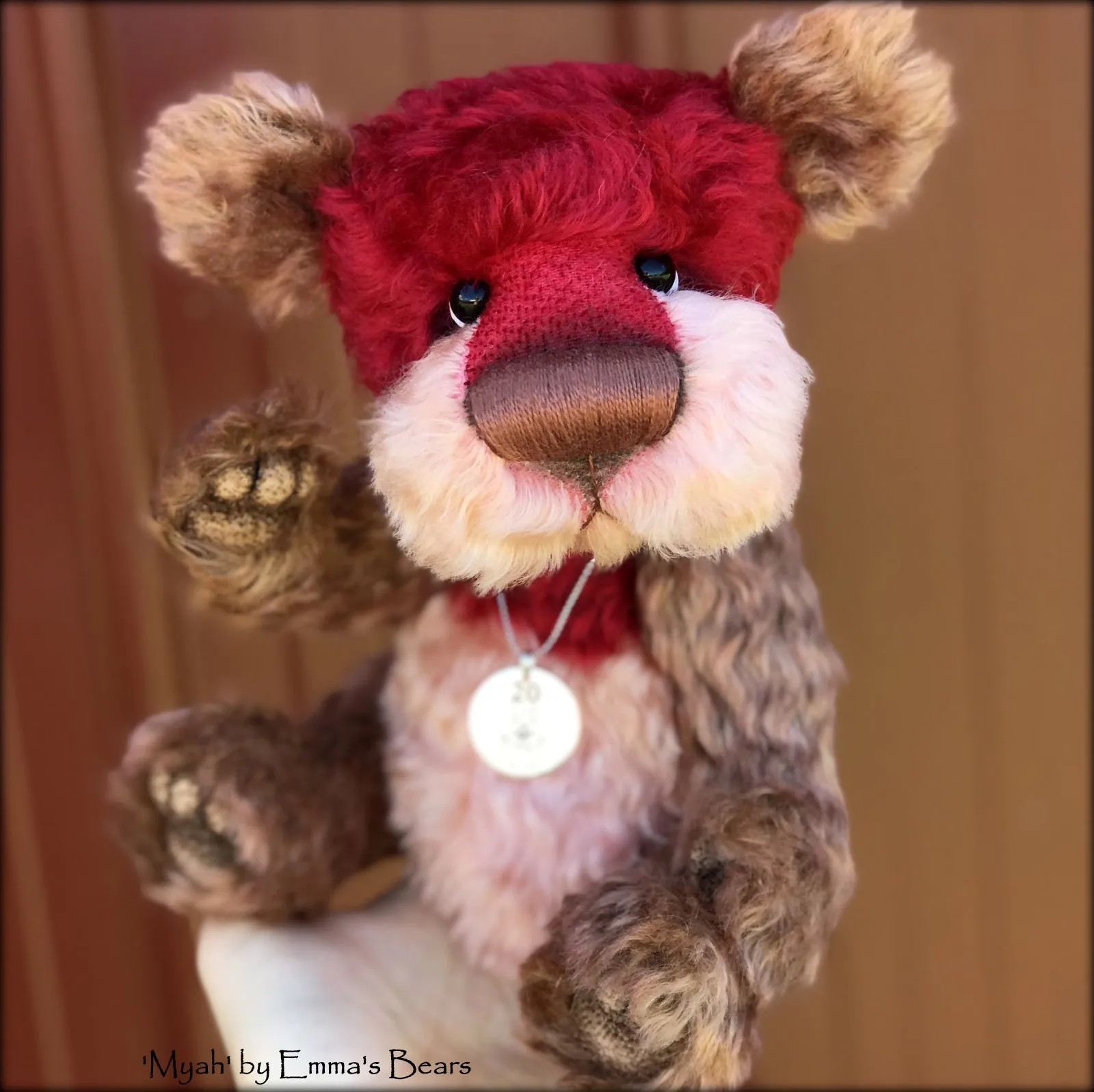 Myah - 20 Years of Emma's Bears Commemorative Teddy - OOAK in a series