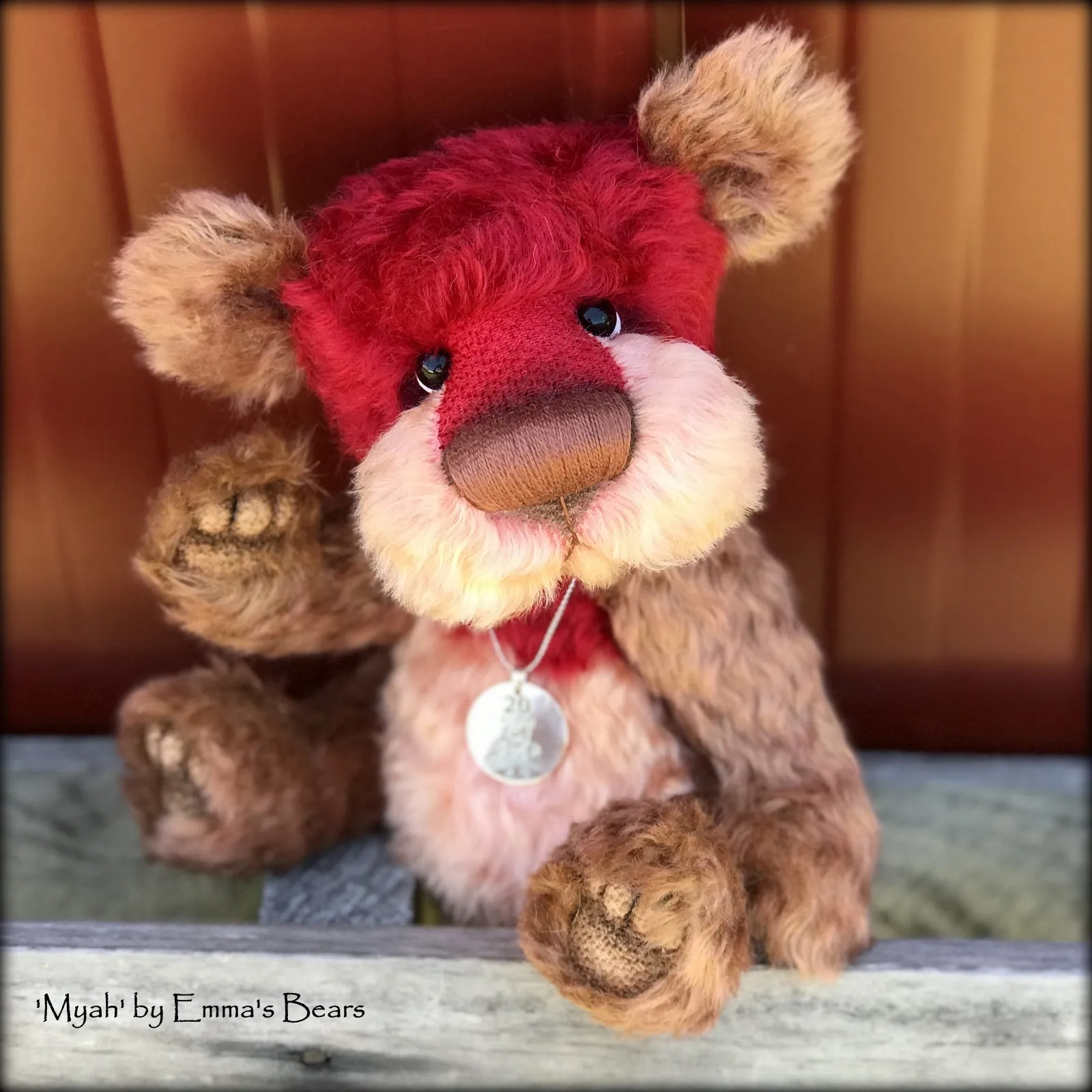 Myah - 20 Years of Emma's Bears Commemorative Teddy - OOAK in a series