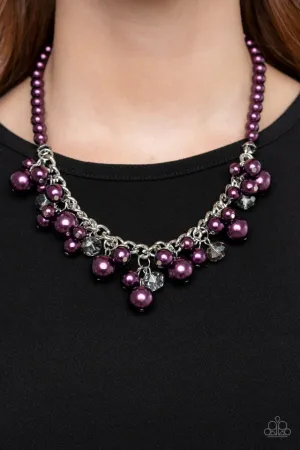 Paparazzi Necklace ~ Prim and POLISHED - Purple