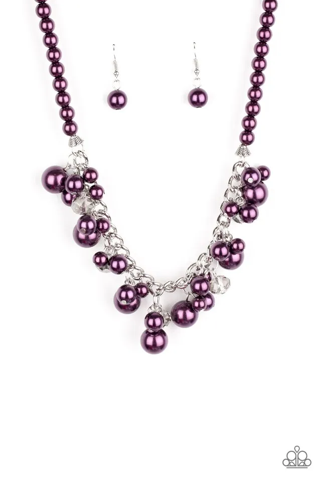 Paparazzi Necklace ~ Prim and POLISHED - Purple