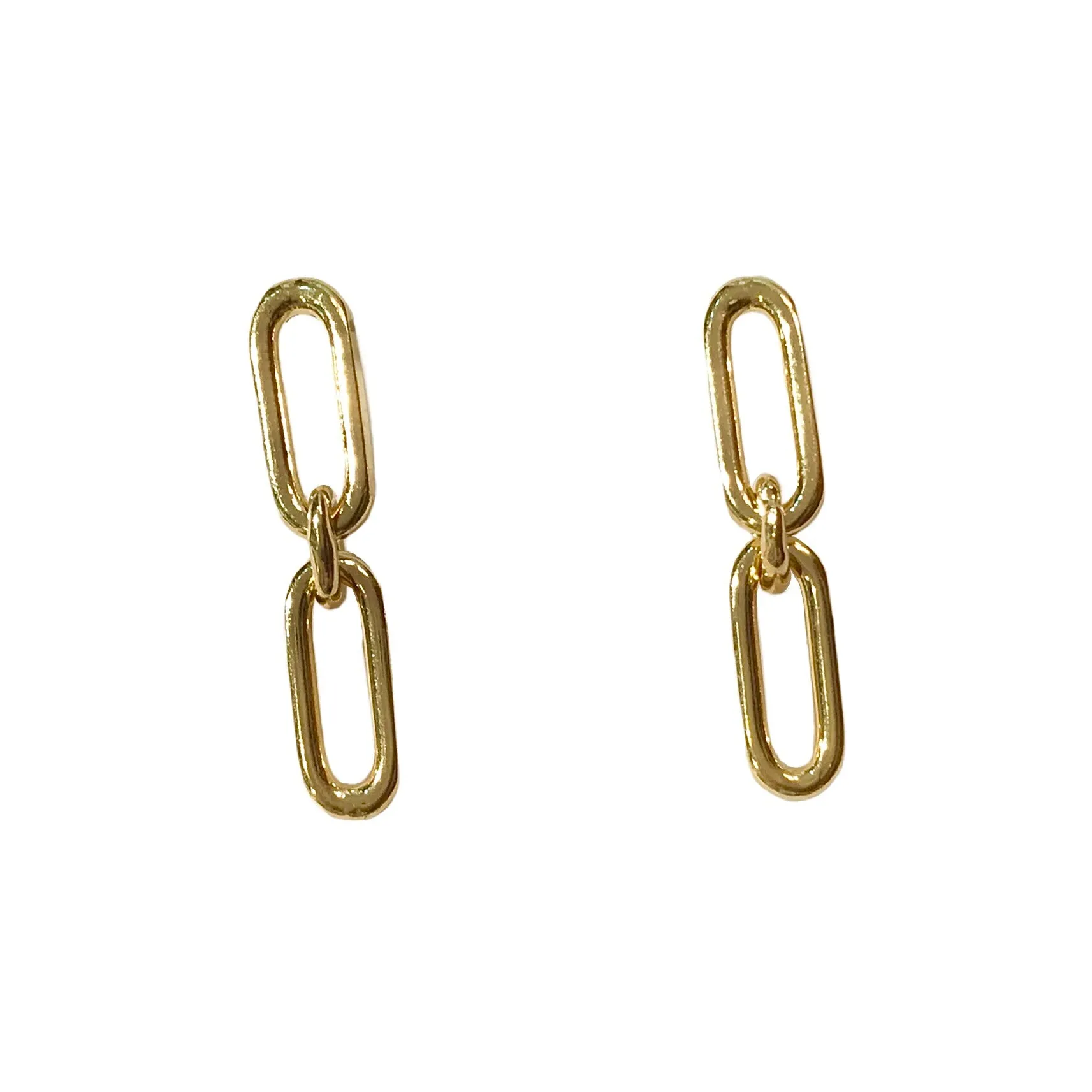 Paper Clip Earrings