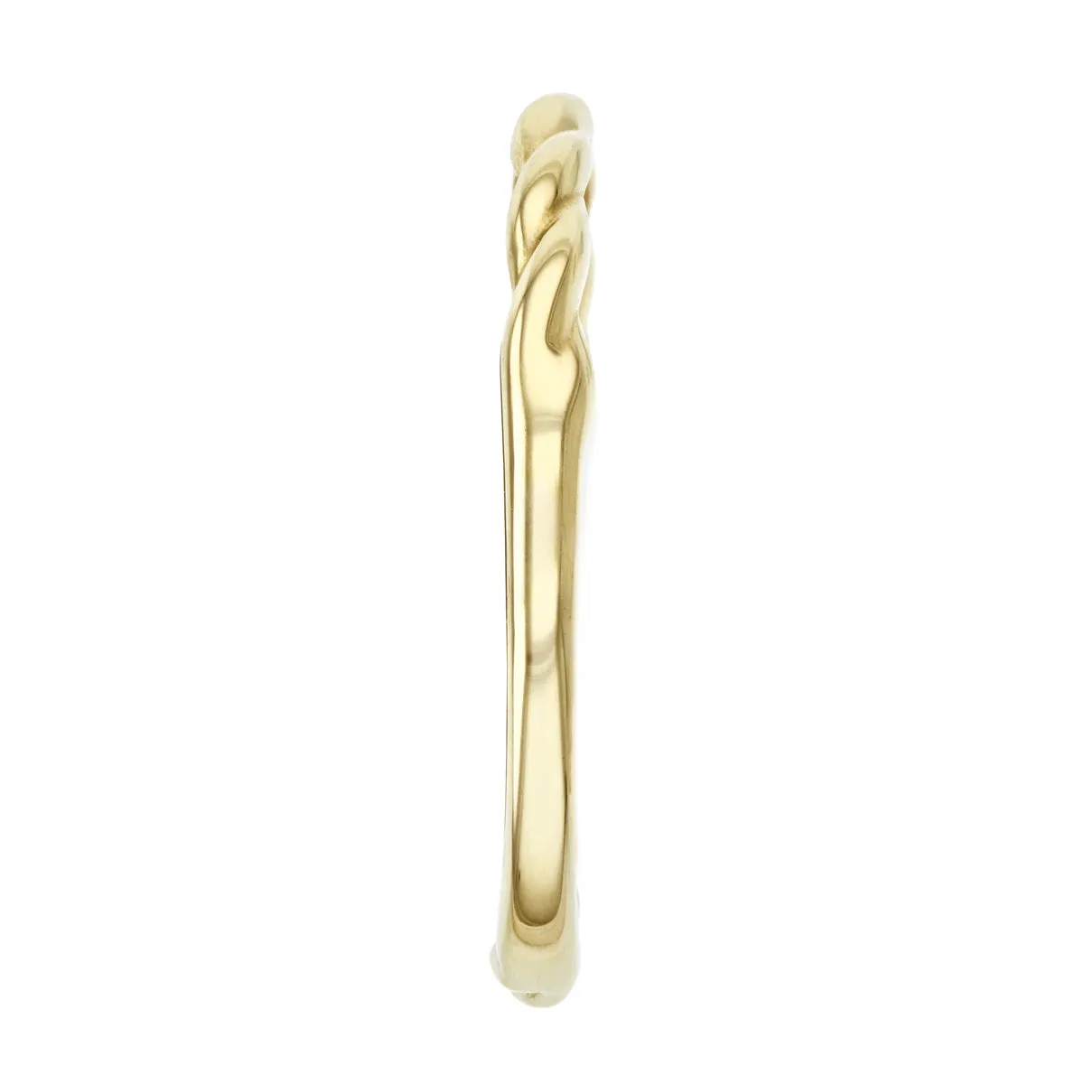 Soleil Collection Fine Twist Ring | 9K Solid Yellow Gold