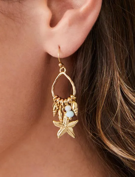 Starfish Earrings