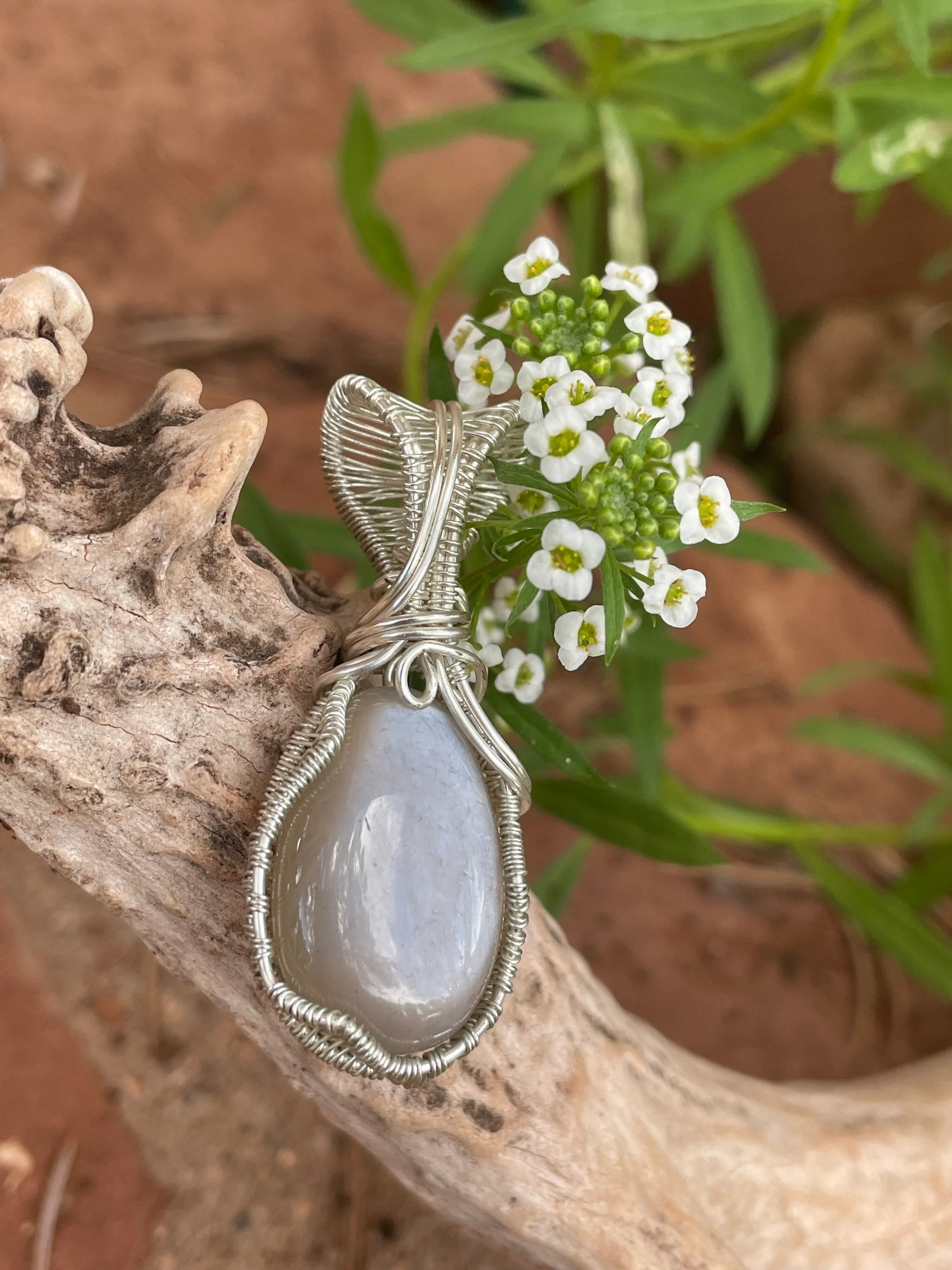 Stunning Moonstone In Sterling Silver