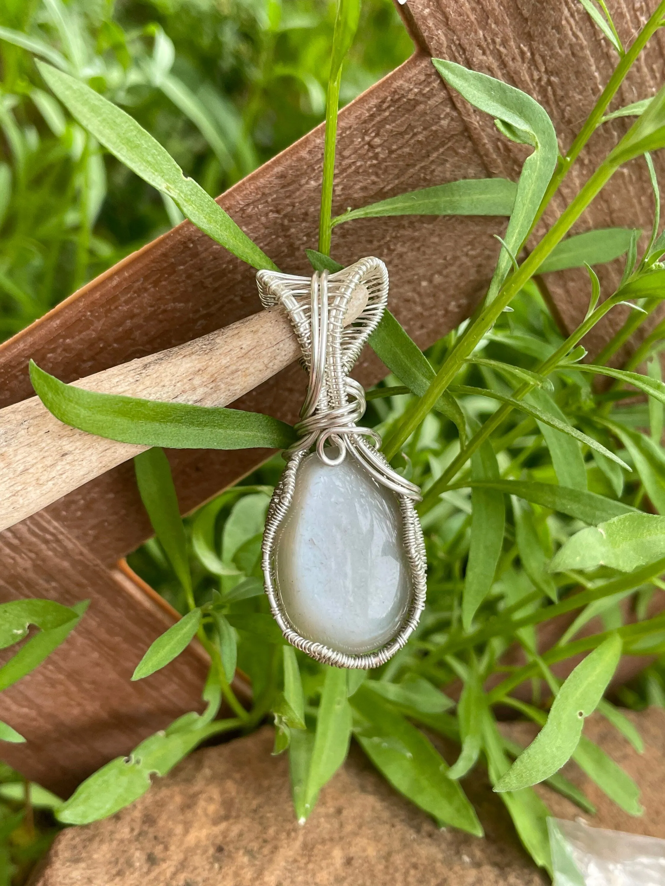 Stunning Moonstone In Sterling Silver