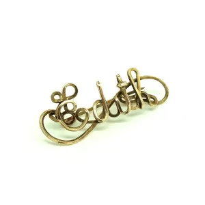 Vintage 1930s Rolled Gold 'Edith' Brooch