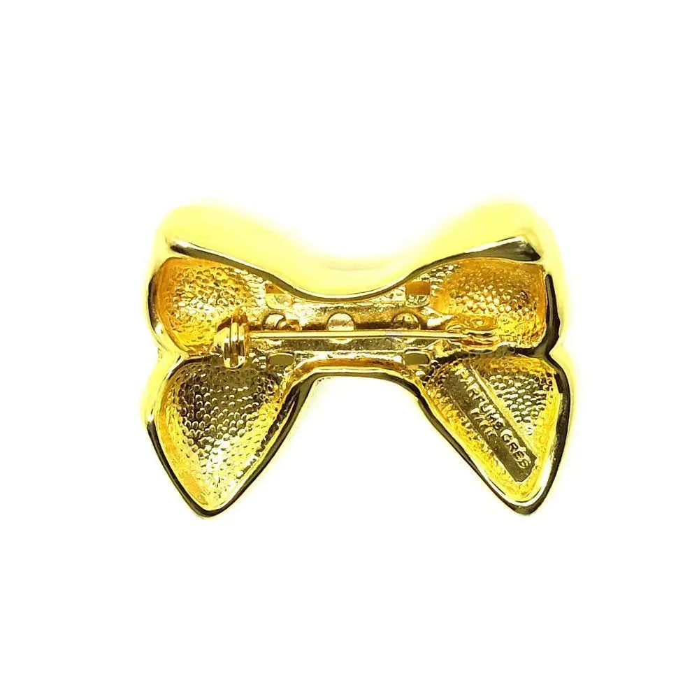 Vintage Gres Parfums Bow Brooch